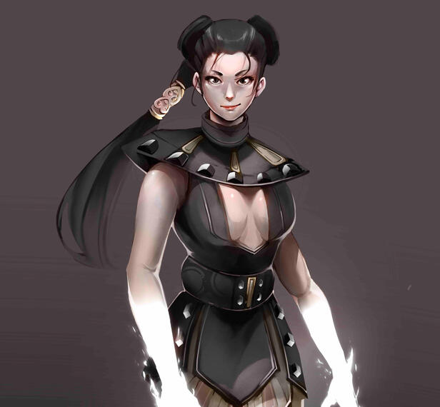 Fighter Girl [Commission work]